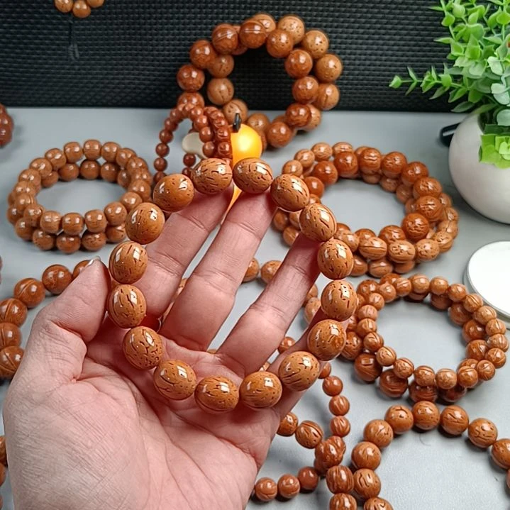 手串桃核铁籽鸡蛋黄鸽子蛋13.5