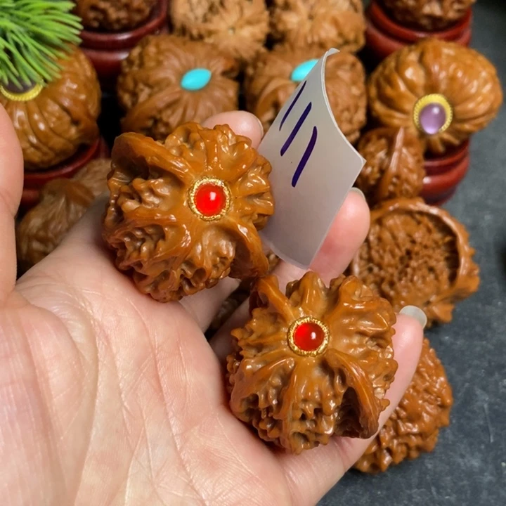 文玩核桃把件狮子111