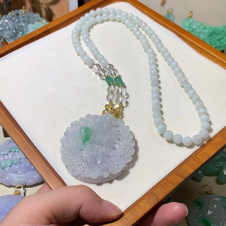 颈饰未镶嵌翡翠翡翠吊坠
