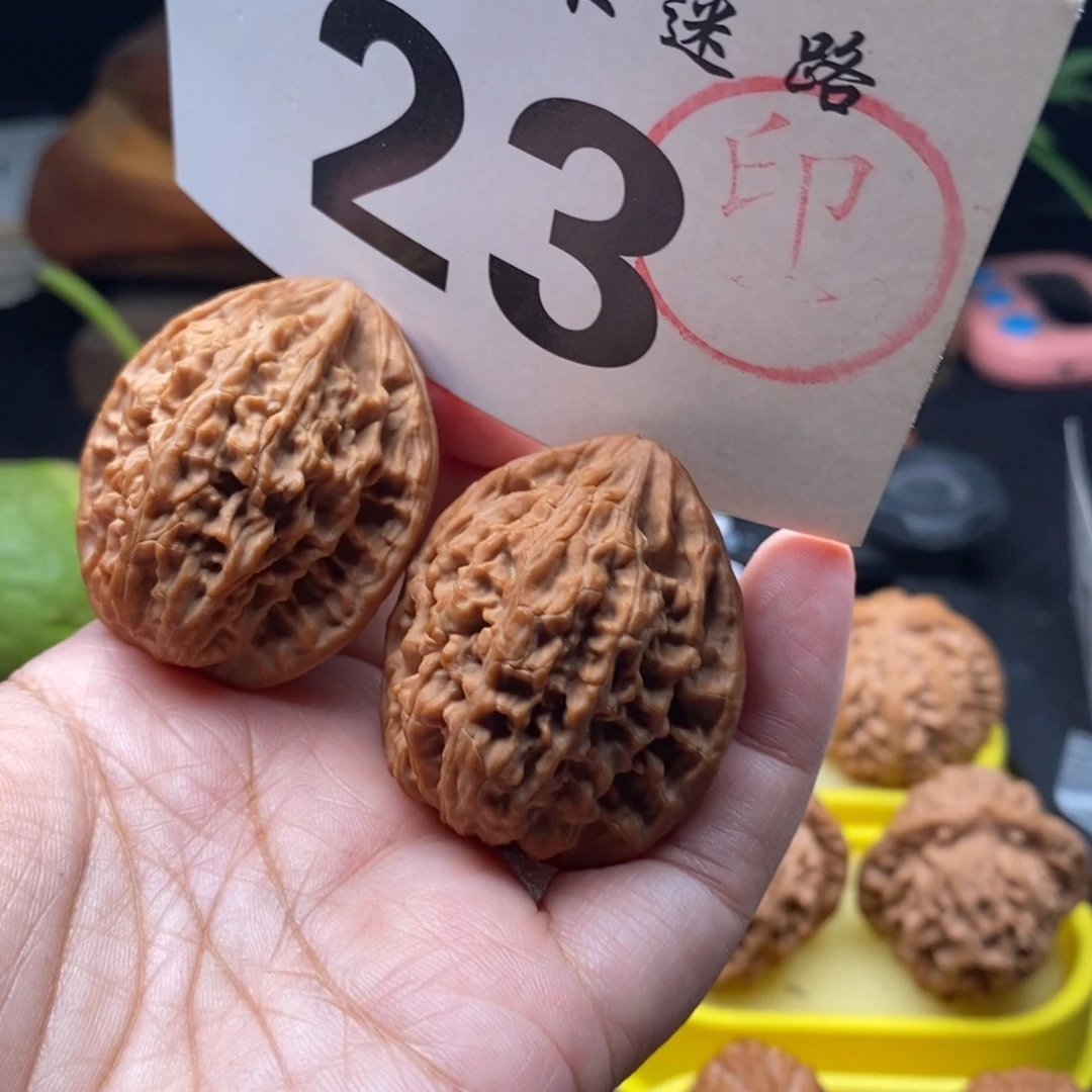 文玩核桃吊坠錵*37二扁子