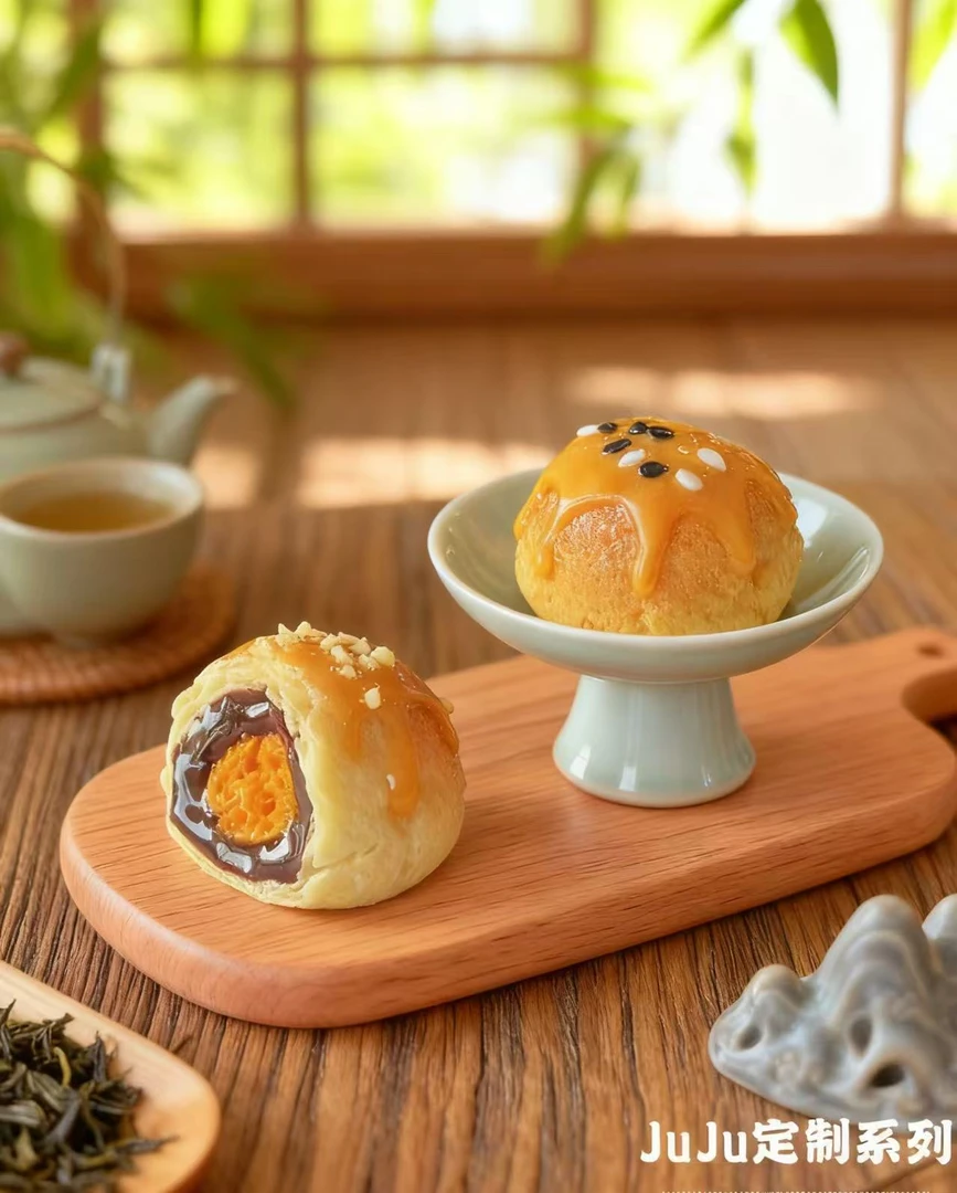 【预售】【一个蛋黄酥-JuJu定制3店】树脂微缩食玩DIY创意定制食玩