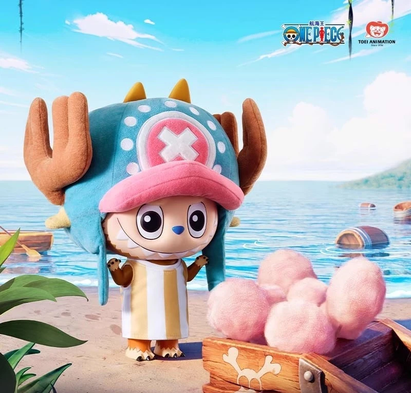 【现货】正版 MEGA LABUBU400% 托尼托尼 乔巴 大娃盲盒手办