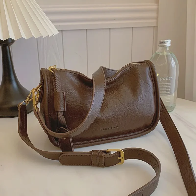 德国品质&复古包女网红托特包百搭单肩斜挎包