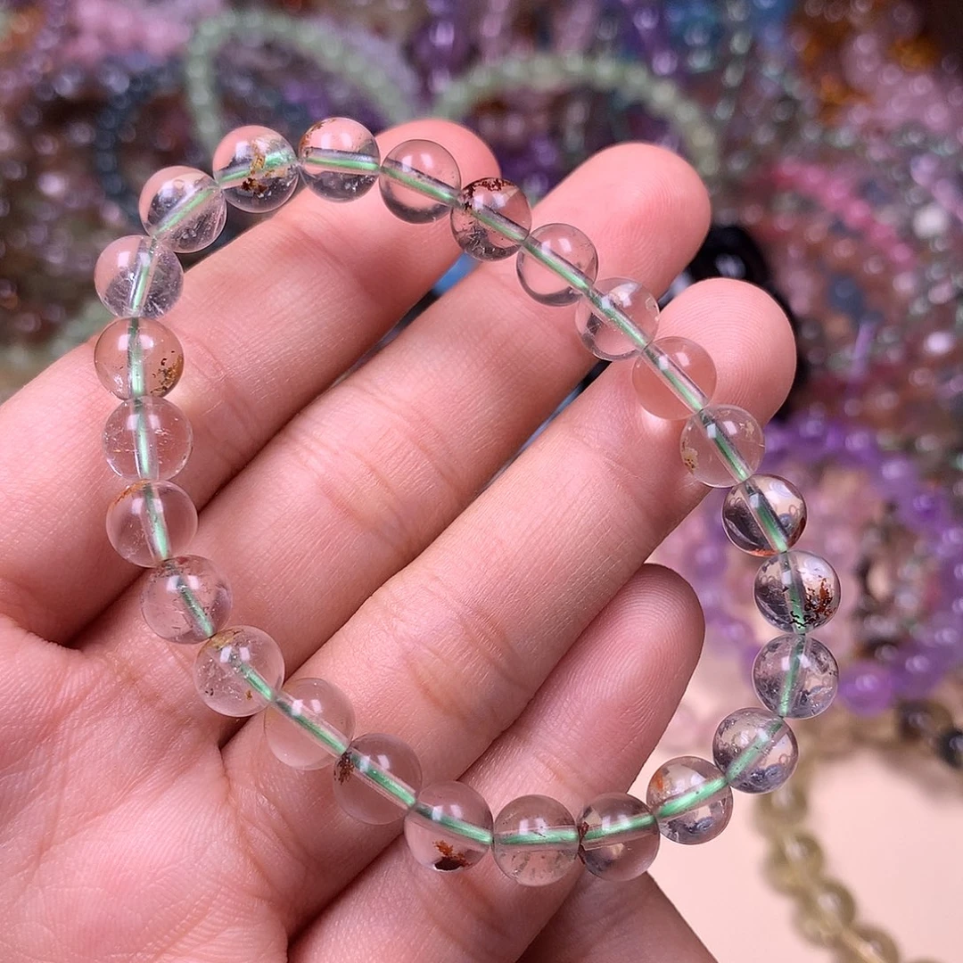 水晶手链未镶嵌天然