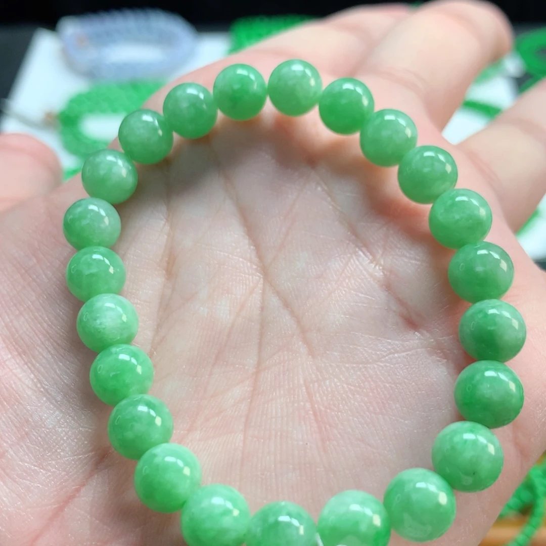 翡翠未镶嵌手链翡翠