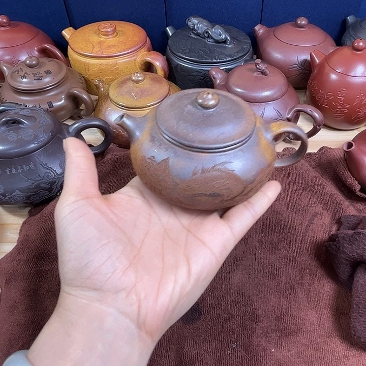 紫砂茶壶紫砂微瑕