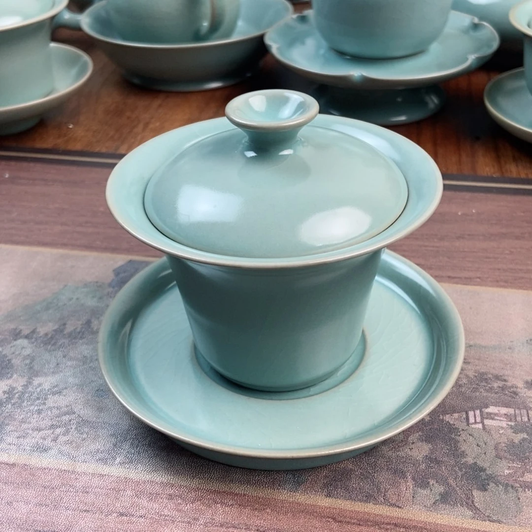 摆件原产地原矿汝瓷～茶器