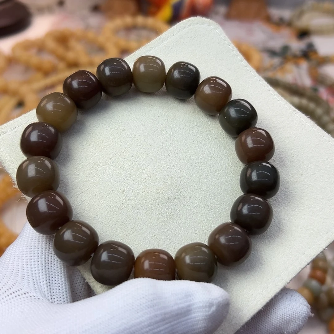 菩提根/象牙果手串瑕疵395