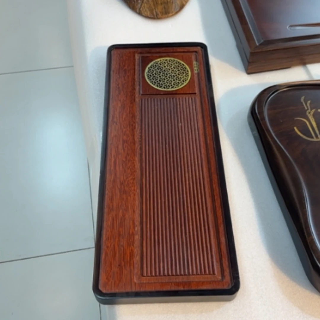 【闪购商品】粒*非洲进口花梨木茶盘