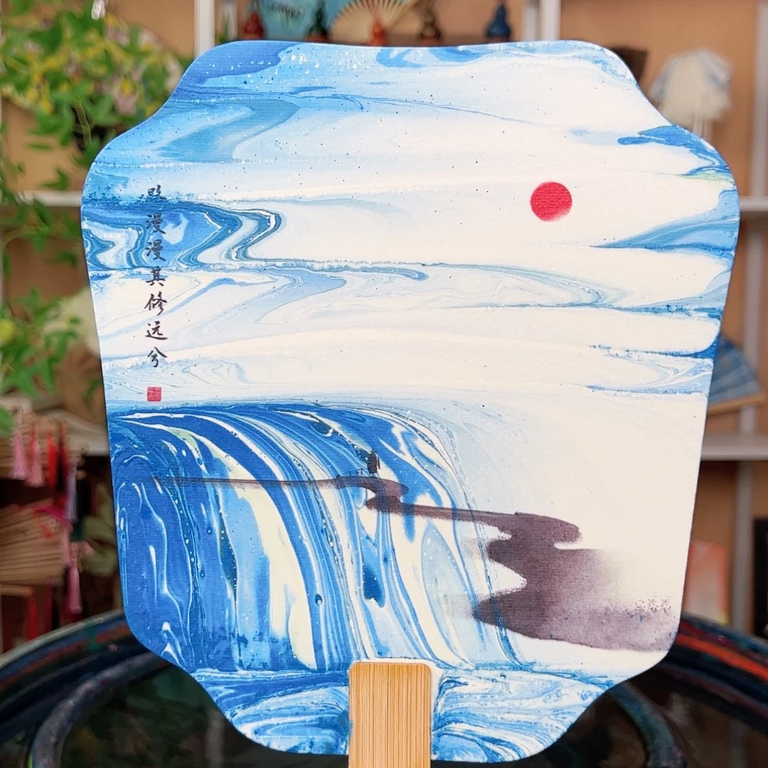 非遗漆扇 大漆制作