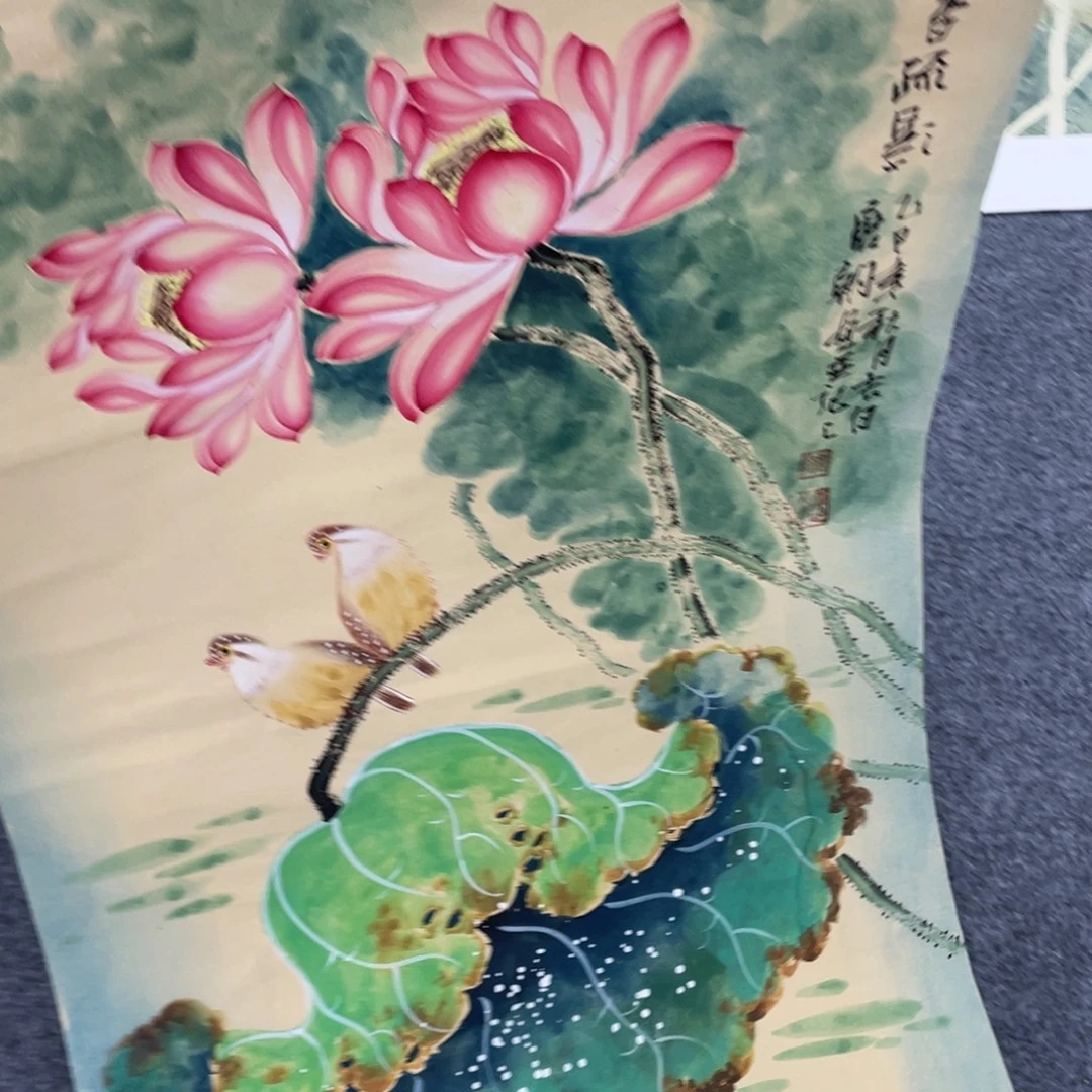 国画手绘国画欣赏一下