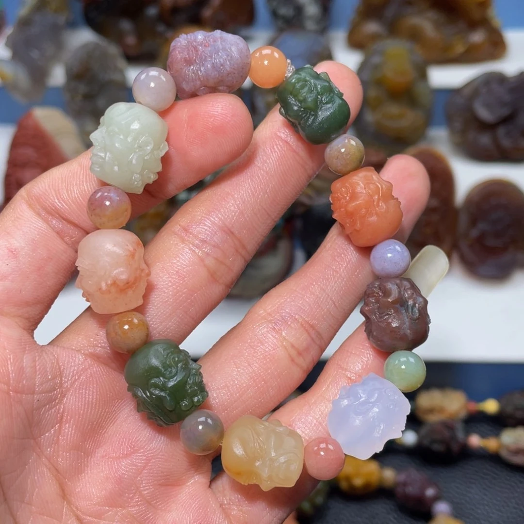 石英质玉手链未镶嵌