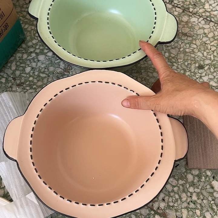 瓷片默认瑕疵商品花溪2个汤