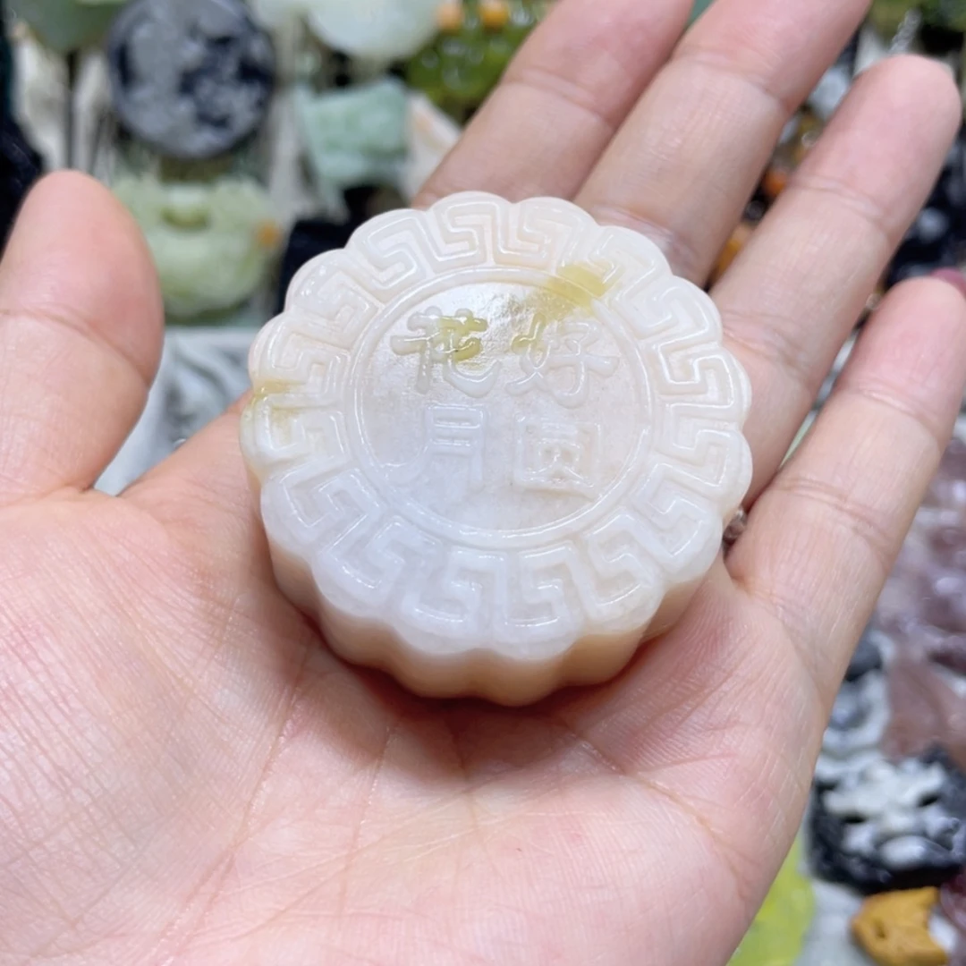 【闪购商品】岫玉未镶嵌颈饰66手把