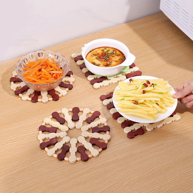 菜垫子隔热垫餐桌垫杯垫碗防烫锅垫盘子竹垫家用餐垫防热耐热碗垫