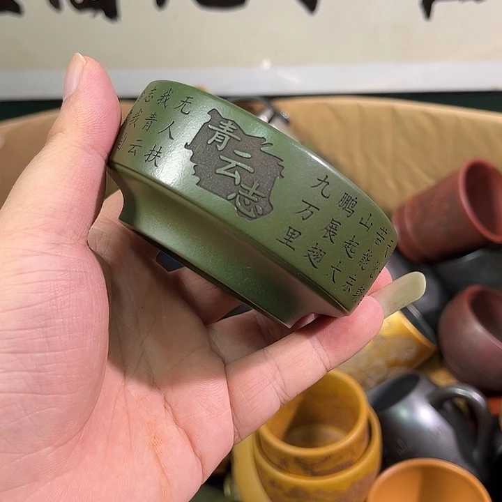 茶杯紫砂全手工紫砂主人杯