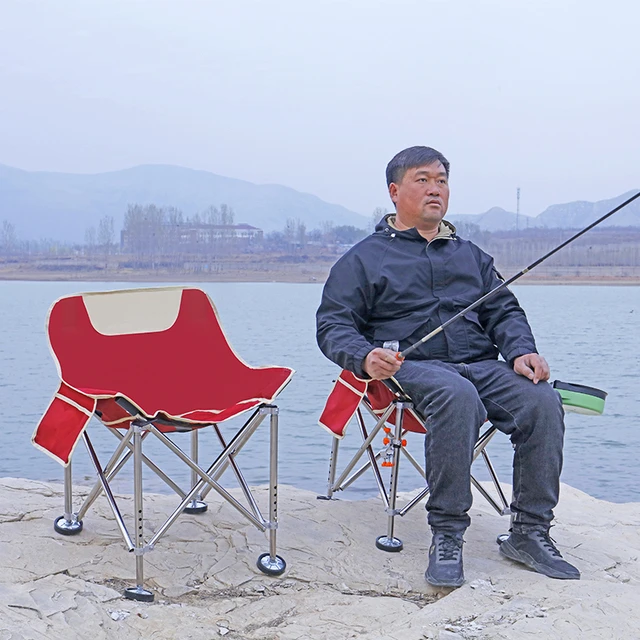 钓椅升降腿新型小欧式野钓专用折叠椅地形月亮椅钓鱼椅子马扎凳新