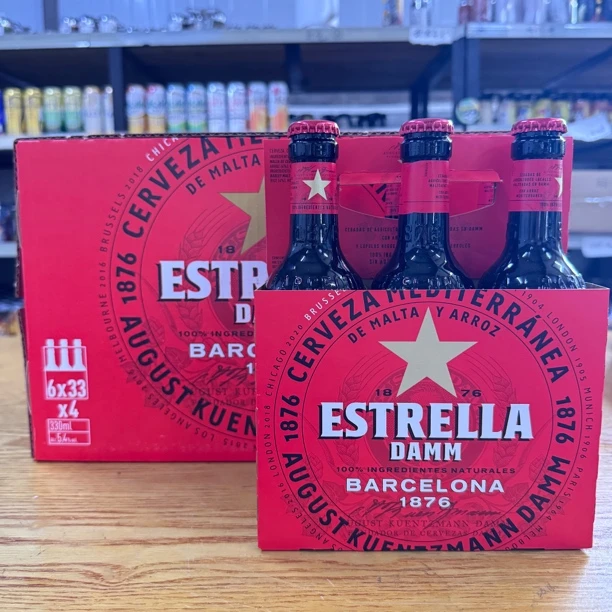 艾帝达姆星达露啤酒24瓶330毫升✖️24瓶（保质期到9月份）