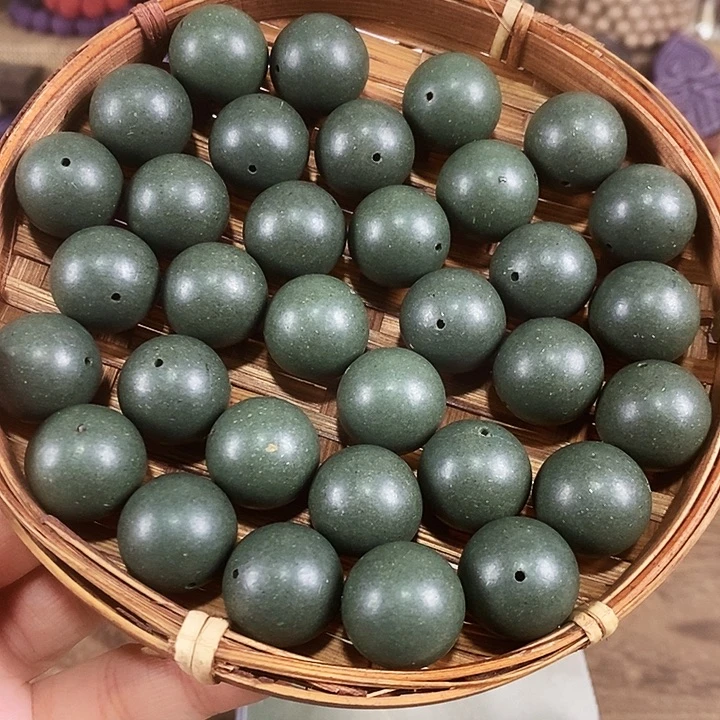 灵韵清竹1.8天然中药材合香珠到手28颗打底微瑕