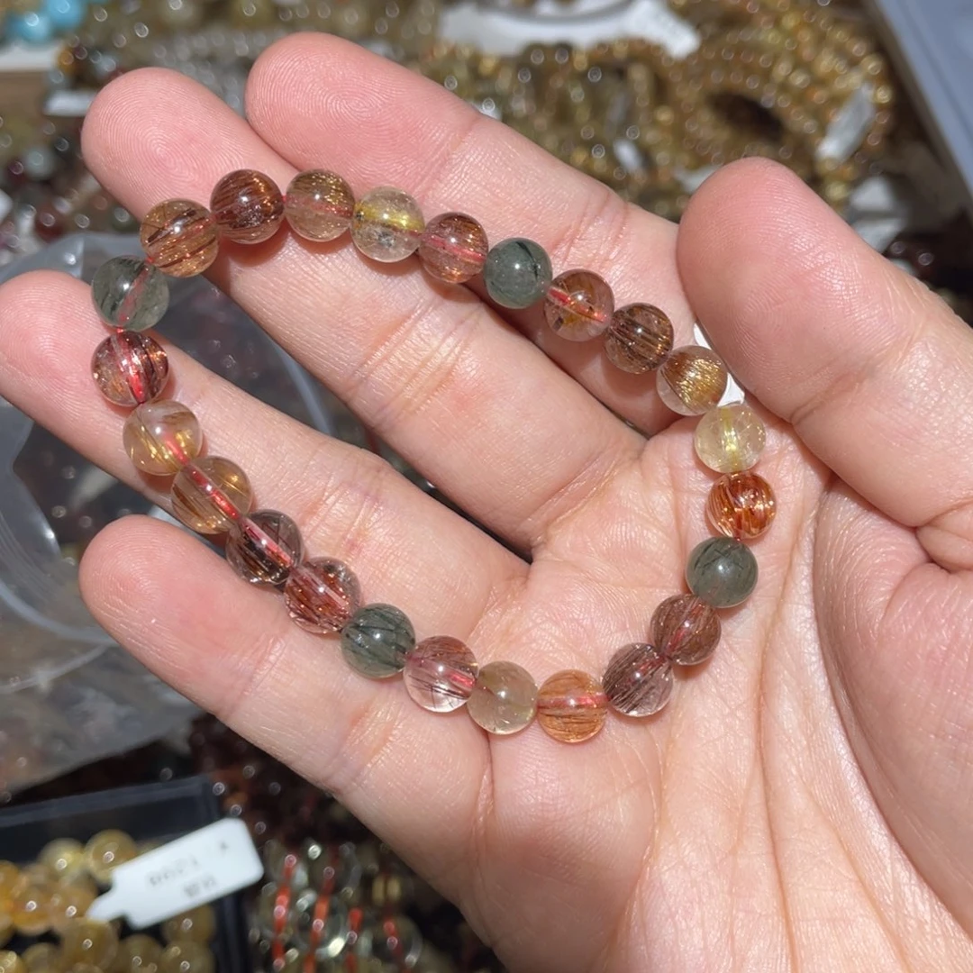 水晶手链未镶嵌?****来手链