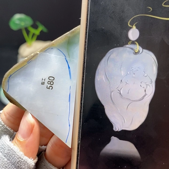 定制翡翠未镶嵌含工