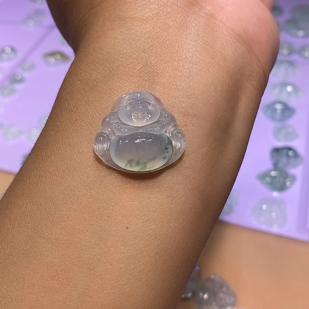 定制翡翠未镶嵌佛公