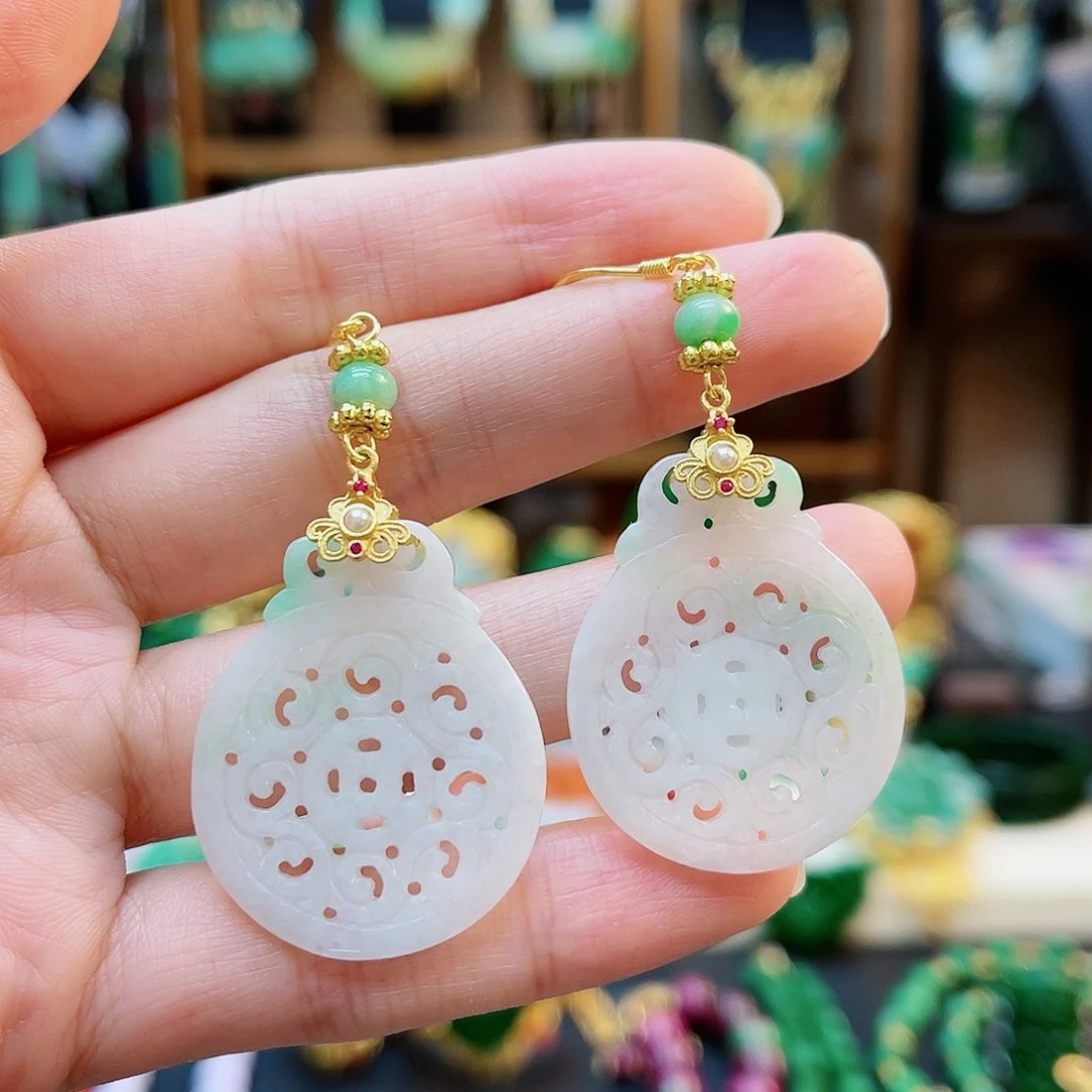 翡翠合金耳饰48小时鉴赏期