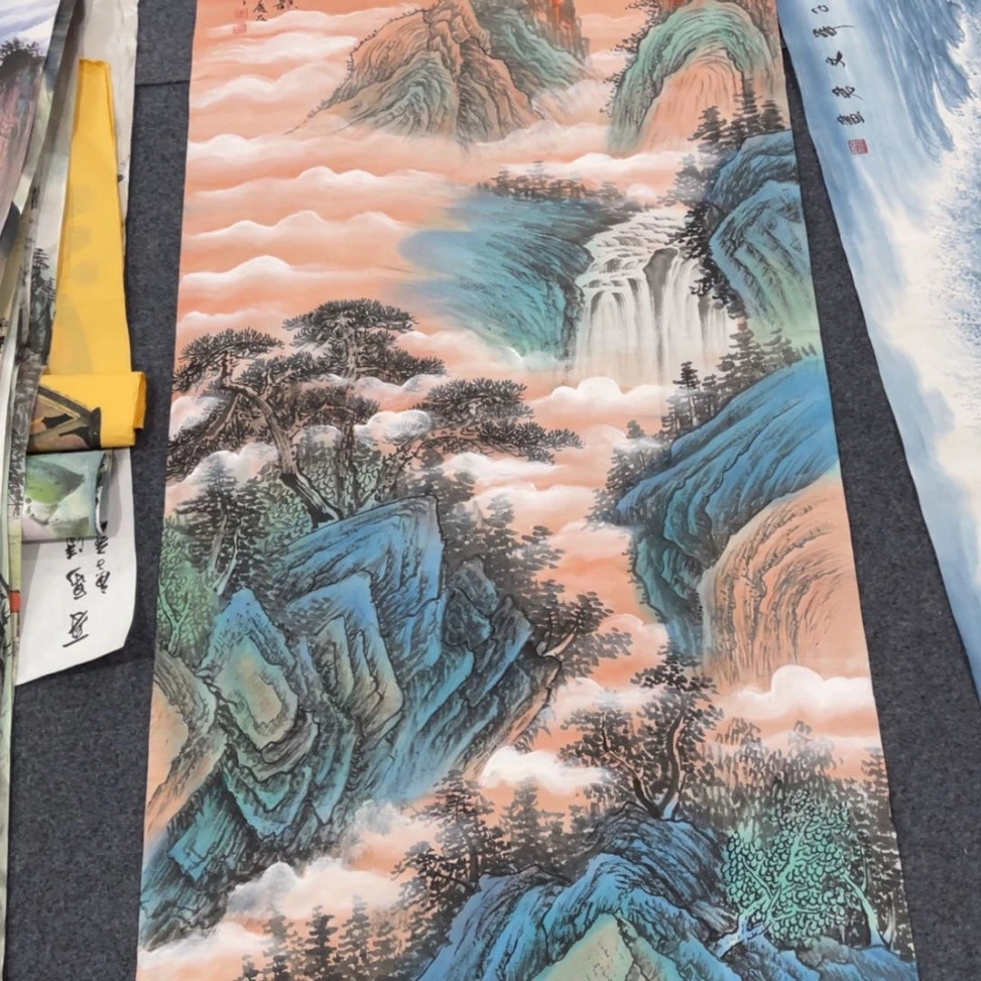 国画处理作品看好再拍哦