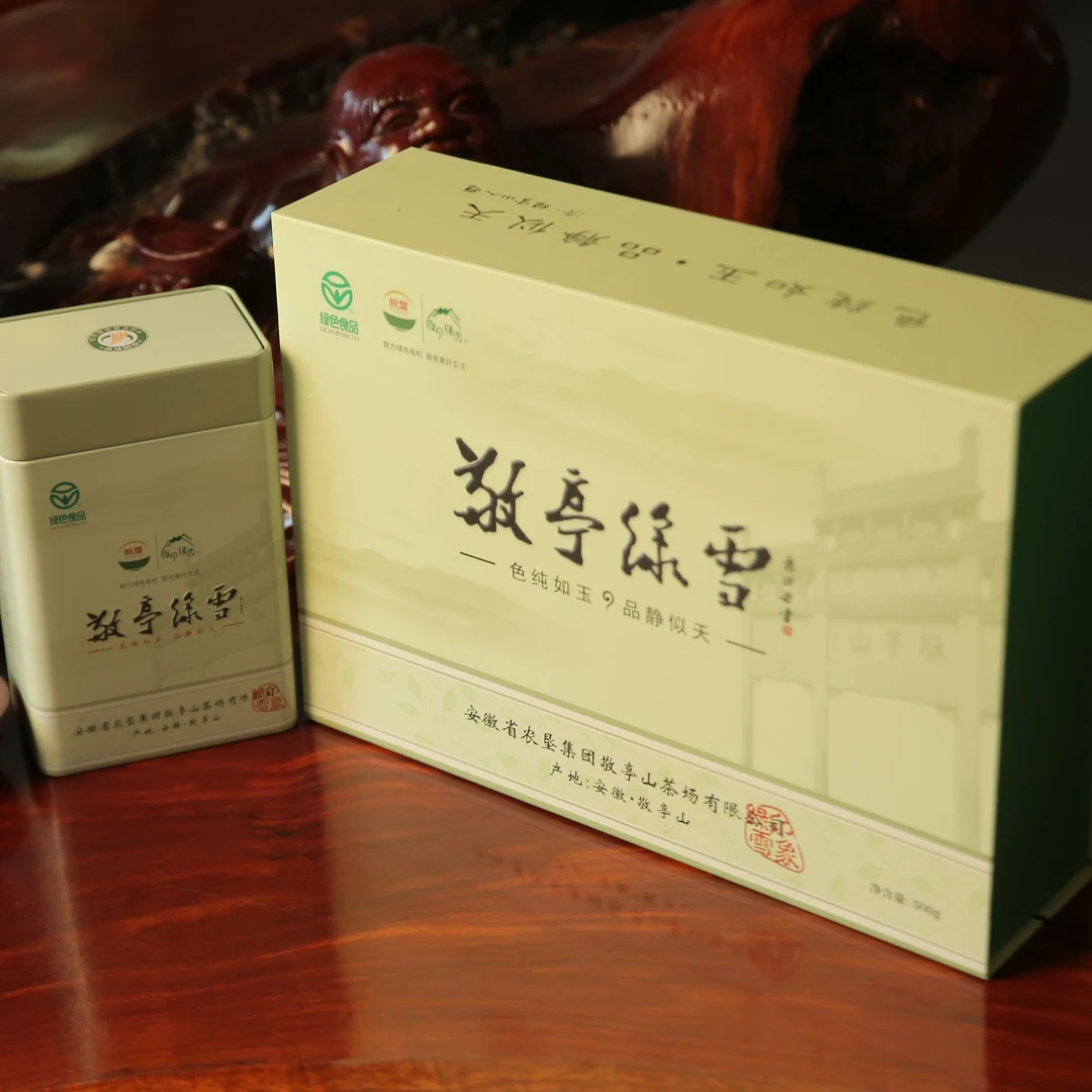 敬亭绿雪绿茶2025年新茶宣城敬亭山原产地二级明前茶250g*2