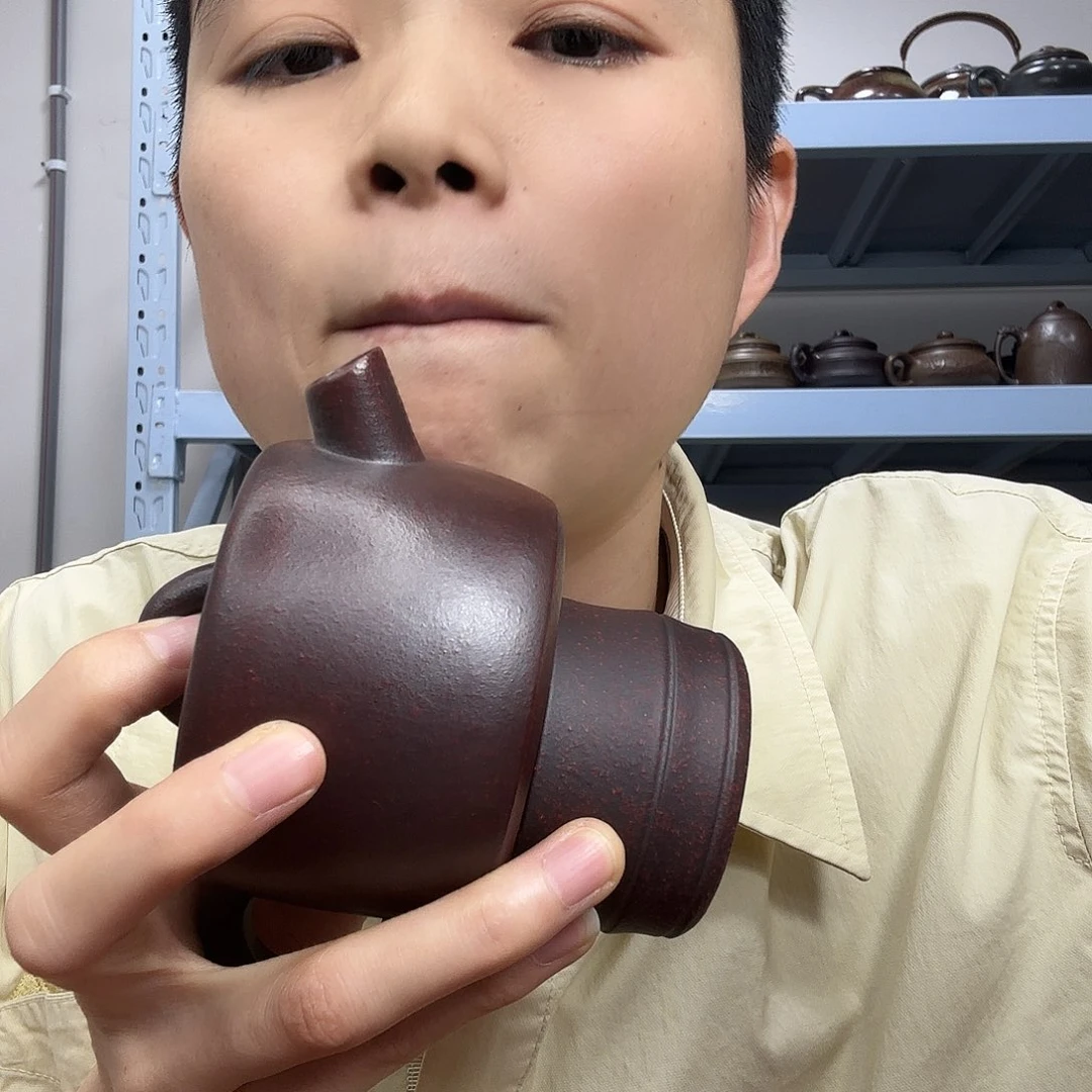 茶壶紫砂民间手艺人全手工制作