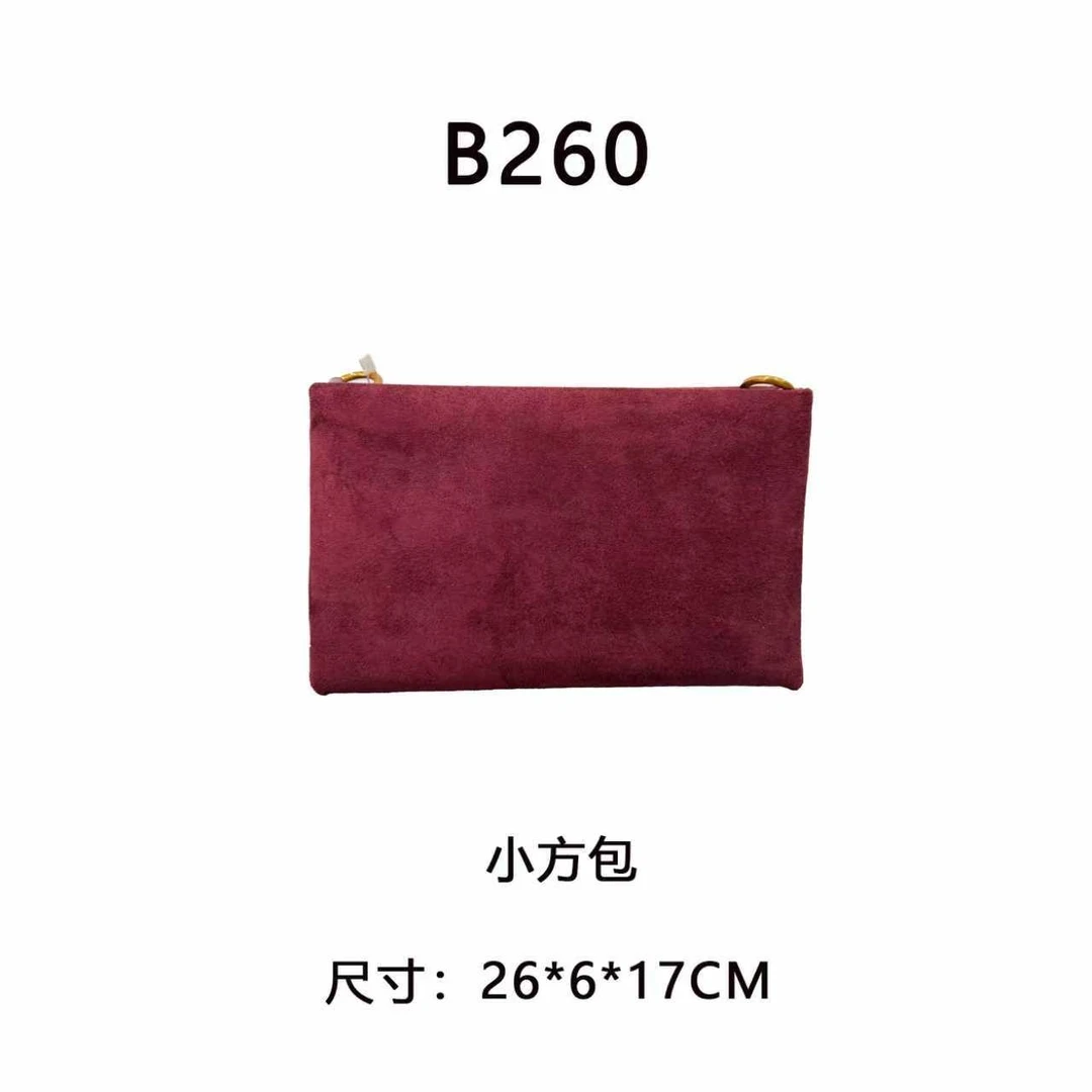 【B260】小方包（尺寸:26*6*17CM）新款女包红色