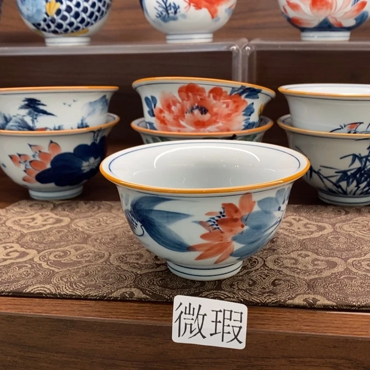 釉下老陶泥手工绘制