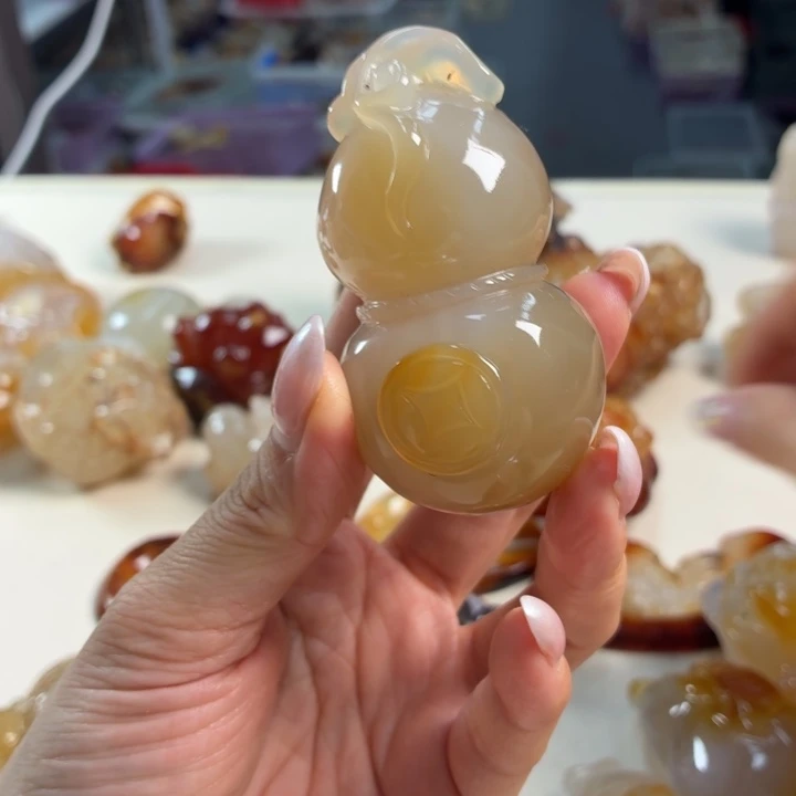 未镶嵌吊坠(不含链)玛瑙/玉髓
