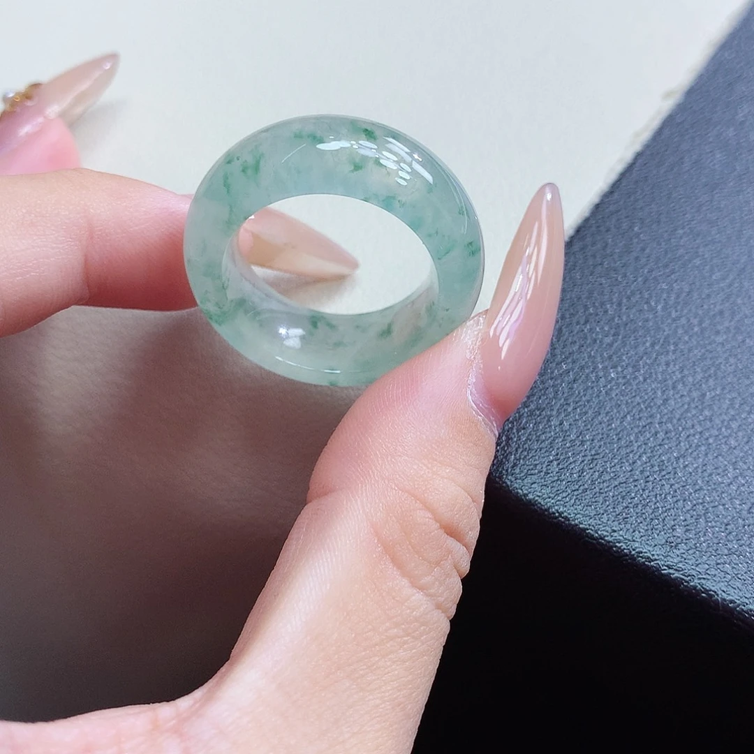 未镶嵌戒指翡翠18-19号