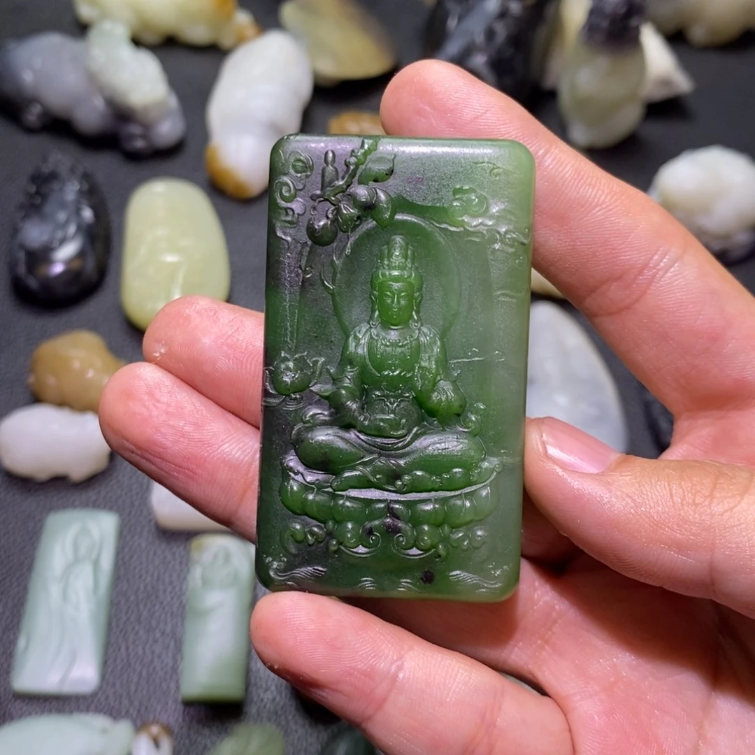 未镶嵌和田玉挂件S****a