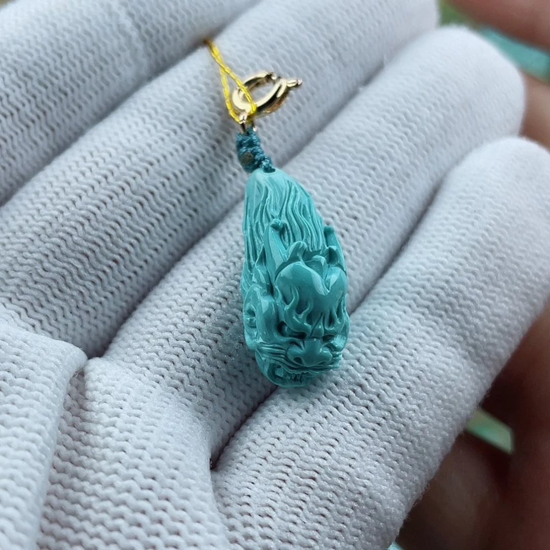 未镶嵌绿松石珠宝奇石