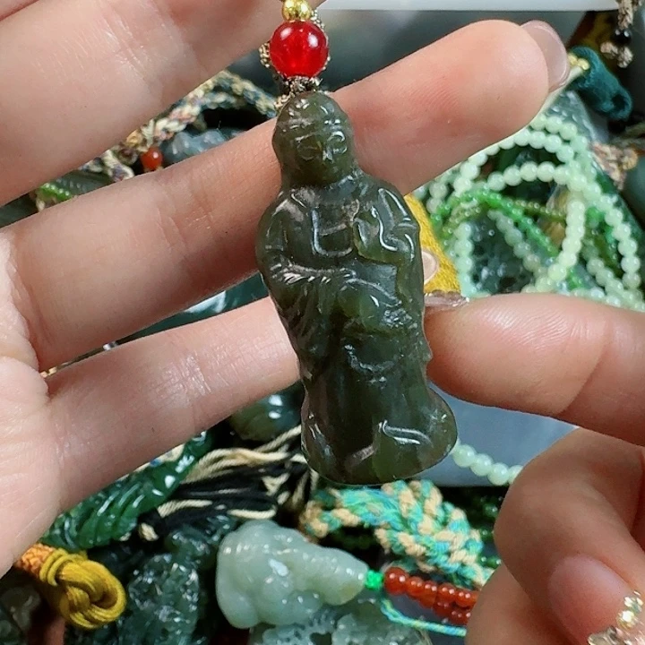 和田玉挂件未镶嵌