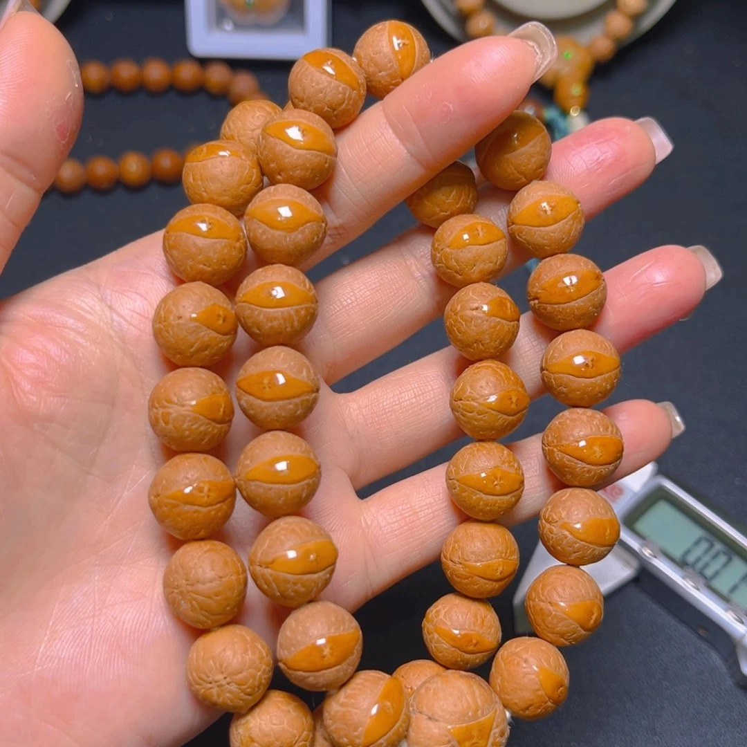 凤眼菩提吊坠13+mm精品手串