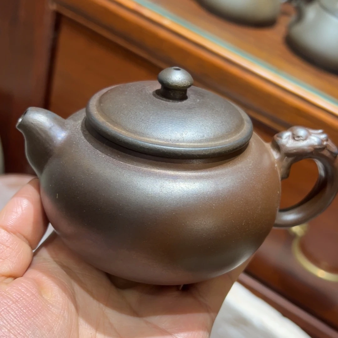 贵台龙窑柴烧茶壶151