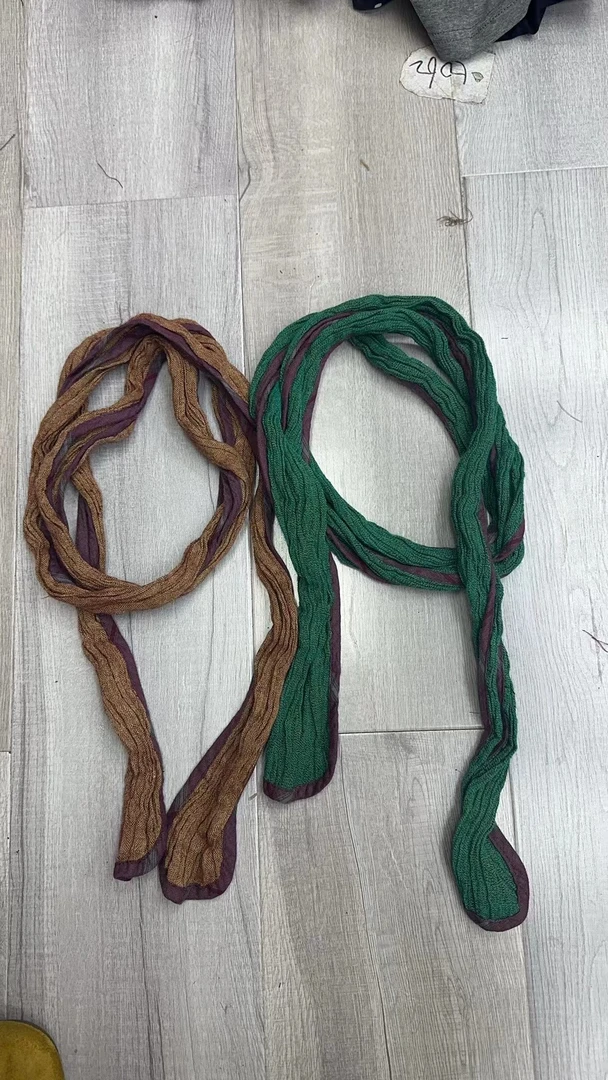 HY    拼色亚麻围巾