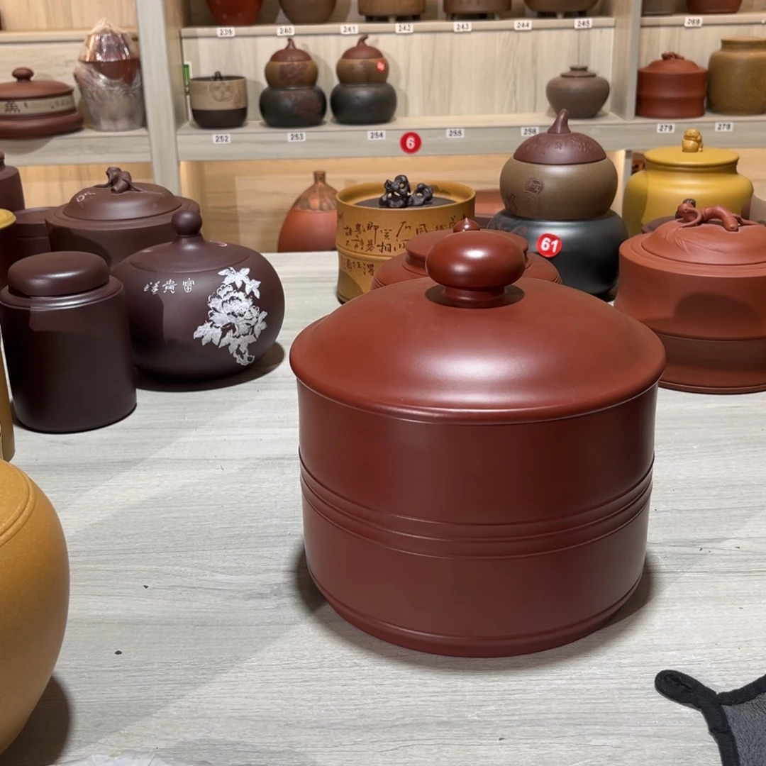 紫砂茶叶罐紫砂罐