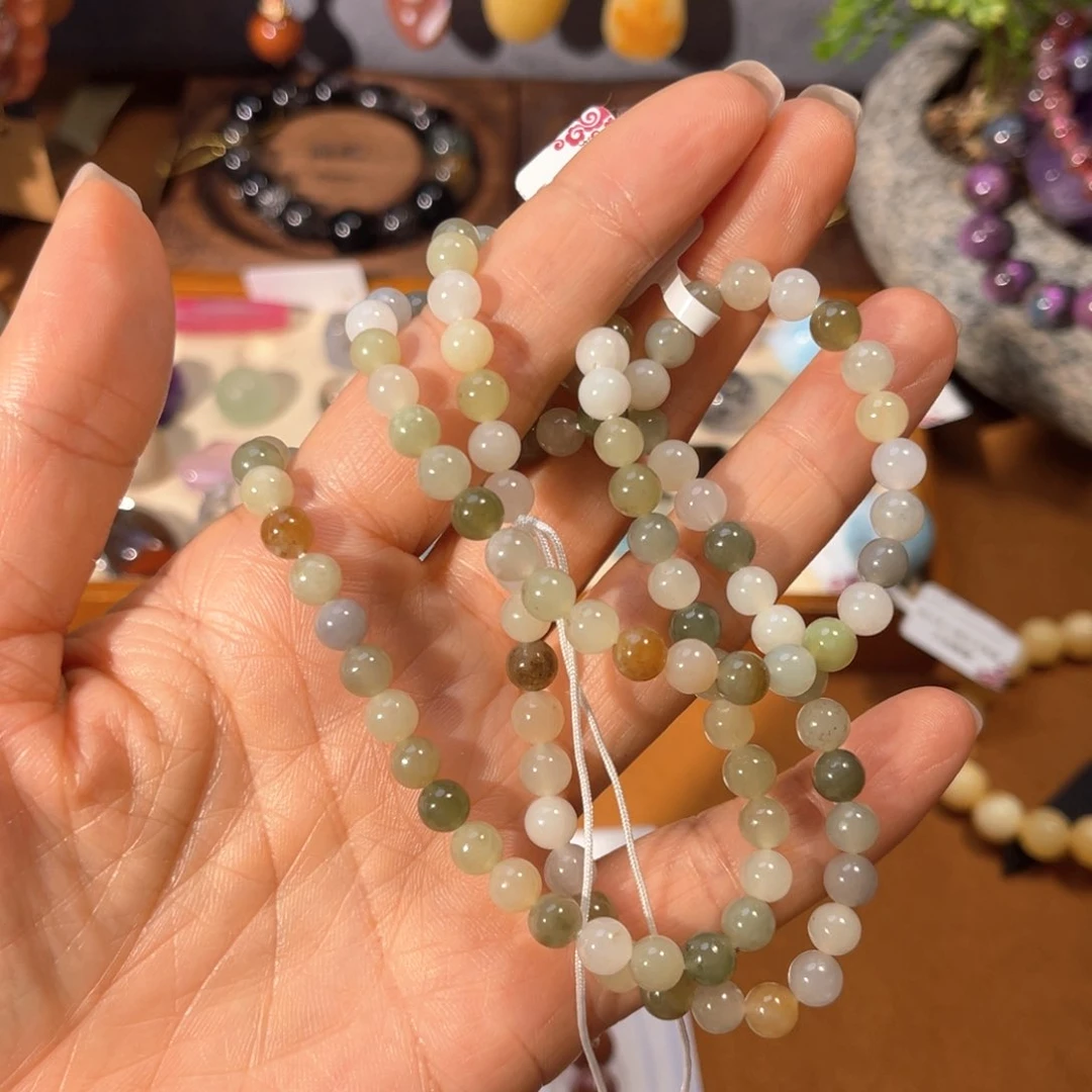 玛瑙/玉髓未镶嵌珠宝半成品手串