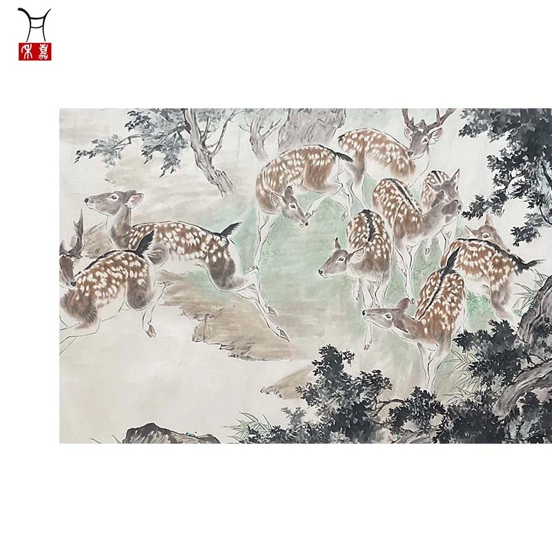 R001鹿镜心65X120/7平尺