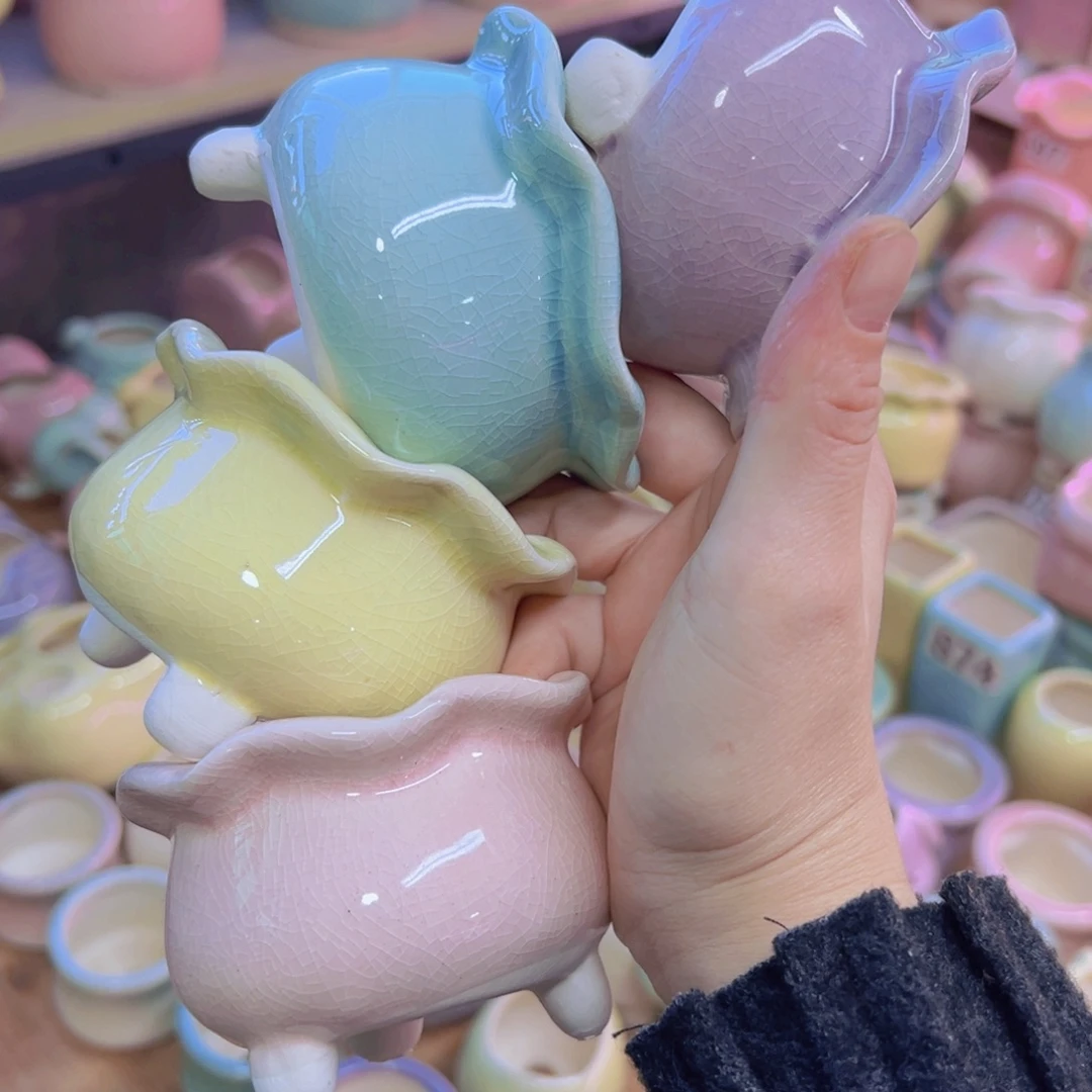 陶瓷花盆当场凑满12包邮