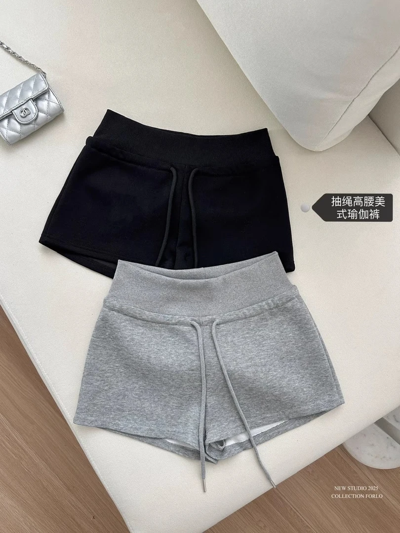 显高运动短裤夏202气质修身女夏季百搭显瘦辣妹包臀热裤短裤女