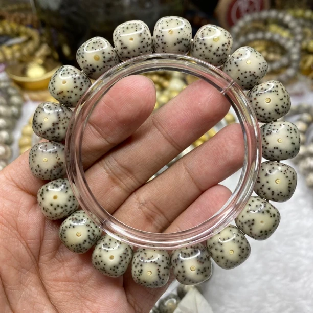 13*12冰糖透大眼睛星稀海南星月菩提手串直销正品保障