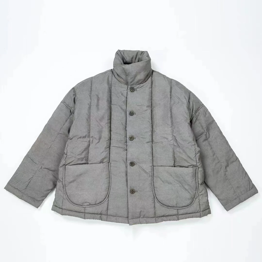 冬冬分享《垒土》254冬款上新高级灰柞丝外套