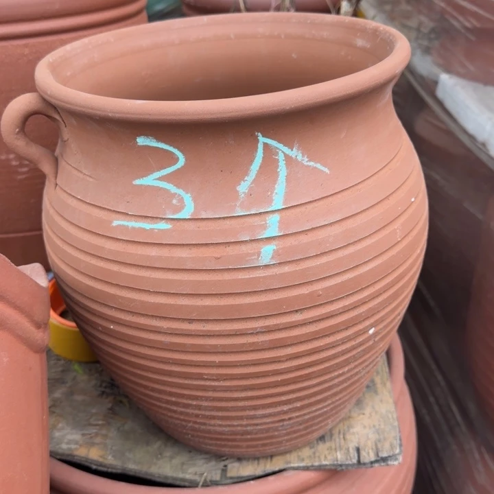 林***训花盆紫砂口25高30宜兴紫砂