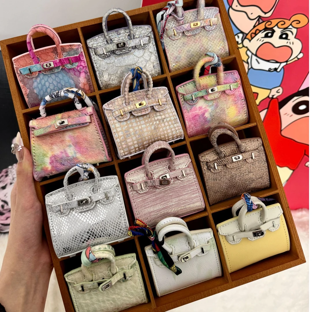 迷你真皮包包2025可爱耳机车钥匙包（只欧许愿颜色不参与对对碰）