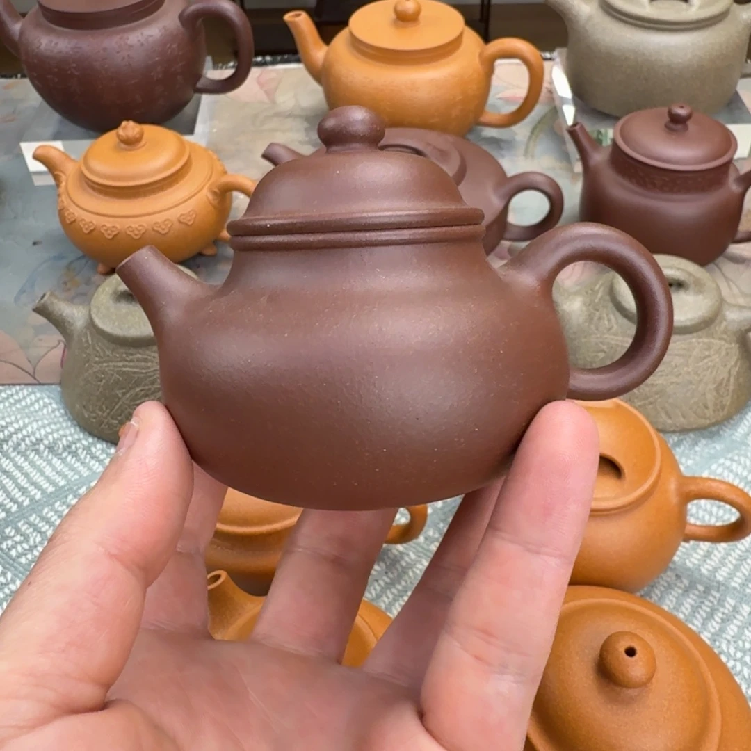 紫砂茶壶瑕疵 容天 150cc